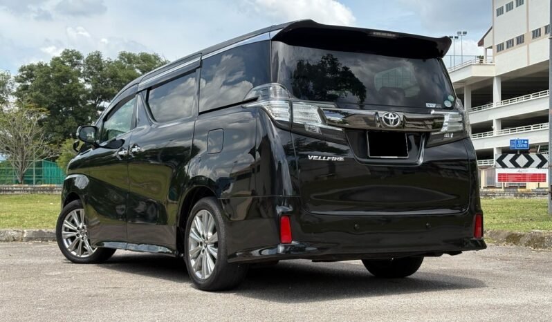 
								TOYOTA VELLFIRE 2.5 (A) full									