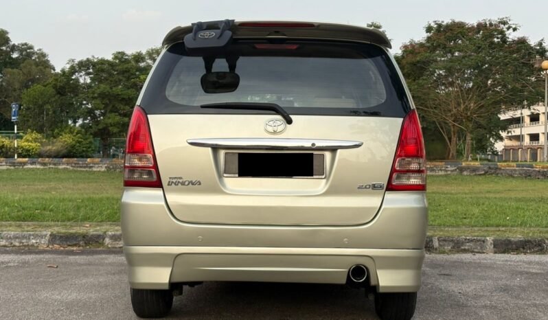 
								TOYOTA INNOVA 2.0G (A) full									