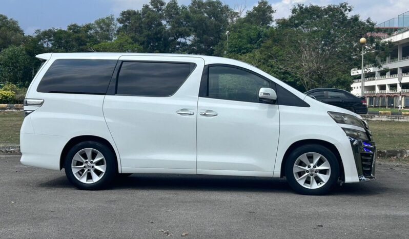 
								TOYOTA VELLFIRE 3.5VL full									