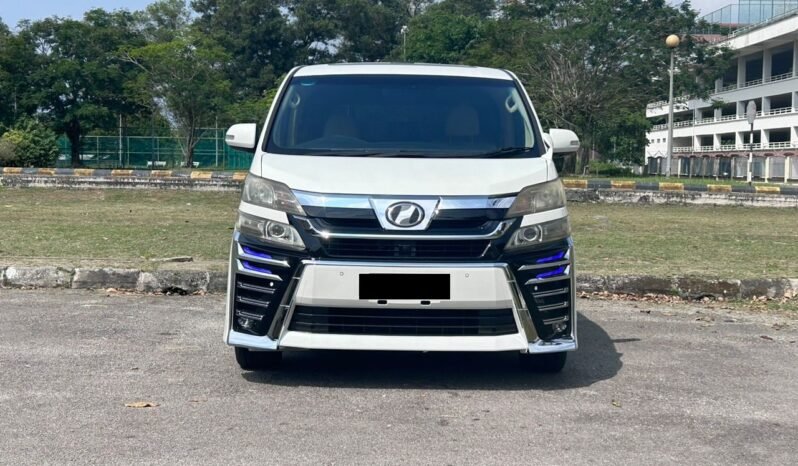 
								TOYOTA VELLFIRE 3.5VL full									