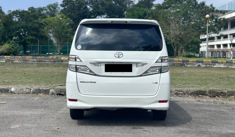 
								TOYOTA VELLFIRE 3.5VL full									