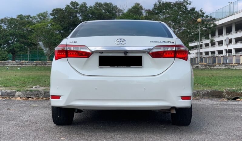 
								TOYOTA COROLLA ALTIS 2.0V (A) full									