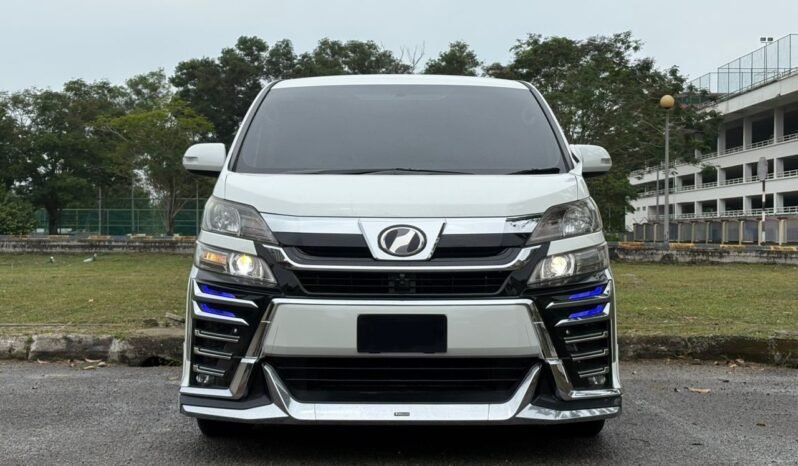 
								TOYOTA VELLFIRE 2.4 (A) full									