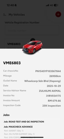 
										TOYOTA YARIS 1.5E (A) full									