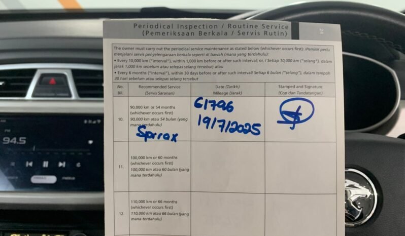 
								PROTON X70 TGDI PREMIUM 1.8 AT full									