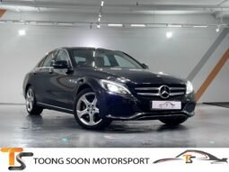 2016 Mercedes Benz C200 AVANTGARDE (A) FULL LOAN / TIPTOP CONDITION / 1 YEAR WARRANTY