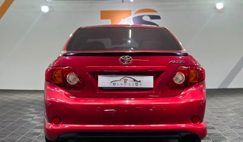 
								2009 Toyota COROLLA 1.8 ALTIS E (A) FULL LOAN full									