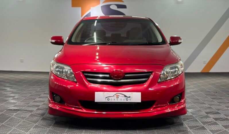 
								2009 Toyota COROLLA 1.8 ALTIS E (A) FULL LOAN full									
