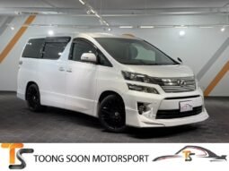 2013 Toyota VELLFIRE 2.4 Z GOLDEN EYES ANH20W (A)/ FULL LOAN /ONE OWNER / TIPTOP CONDITION / 1 YEAR WARRANTY