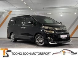 2013 Toyota VELLFIRE 2.4 Z GOLDEN EYES ANH20W (A)/ FULL LOAN /ONE OWNER / TIPTOP CONDITION / 1 YEAR WARRANTY
